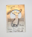 Stará tenisová plaketa - trofej, S.K. Plzeň 1938
