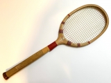 Historická tenisová raketa Dunlop Special, Anglie c 1930